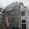 Reinforced Film at Construction Site