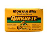 Bag of Quikrete Mortar Mix